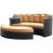 LexMod Taiji Wicker Patio Daybed