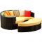 LexMod Taiji Wicker Patio Daybed